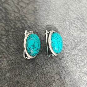 Серьги серебряные