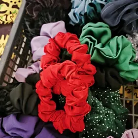 Красивые резинки для волос