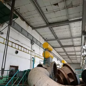 Продается ангар с тельфером