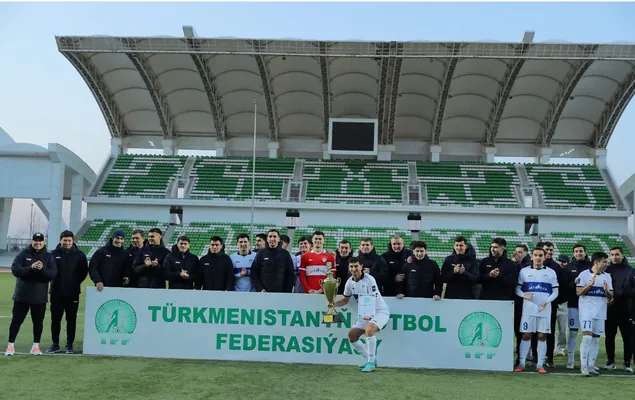 «Arkadag» topary yzygider ikinji ýyl TFF-iň Kubogynyň eýesi boldy