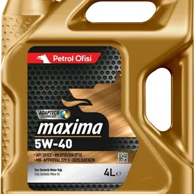 maxima 5W-40 motor yagy 4LT