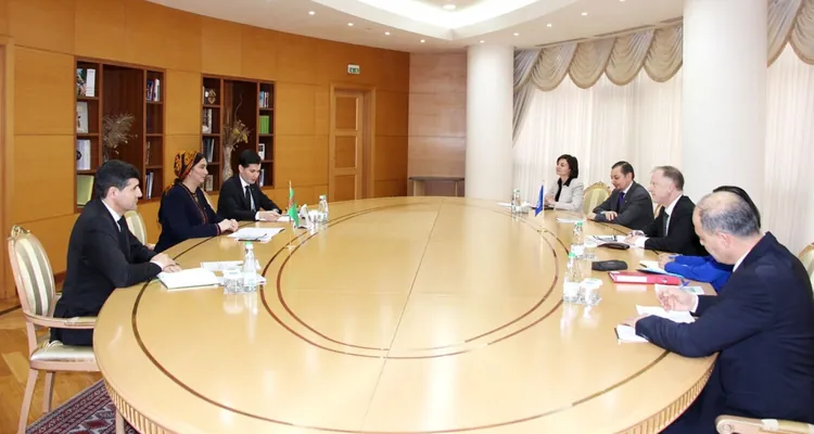 Türkmenistan bilen HZG-niň arasyndaky hyzmatdaşlygyň geljekki ugurlary kesgitlenildi