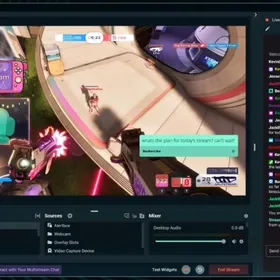 Twitch/YouTube стримы