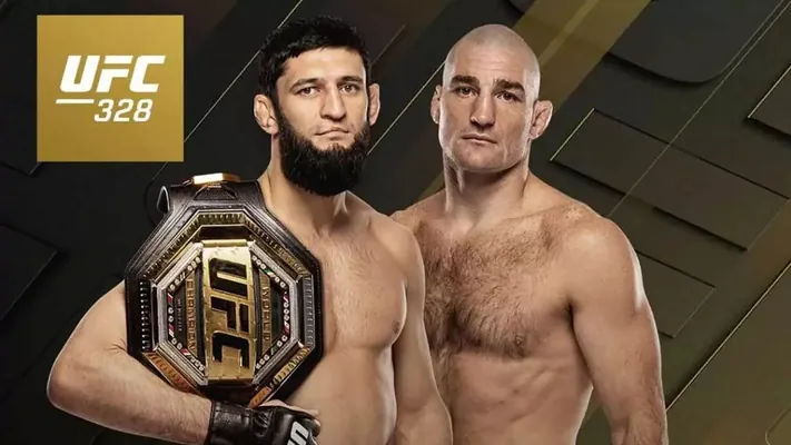Hamzat Çimaýew UFC 328 ýaryşynda Şon Striklend bilen tutluşar