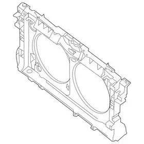 Диффузор радиатора Nissan Altima 13-16