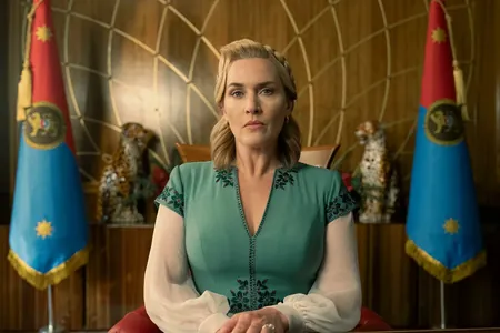 Keýt Winslet "Ýüzükleriň hökümdary" filmindäki "Gollumyň awynda" surata düşer