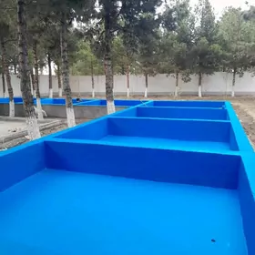 basseyn kley Gidroizolyasiya