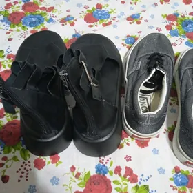 босоножки и кеды