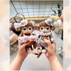 вязанные игрушки