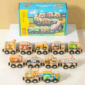 Паровозики магнитные