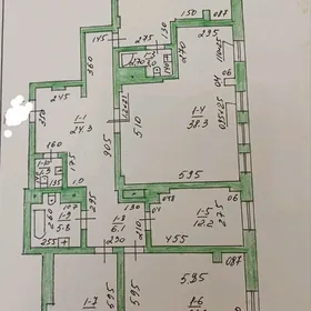 4 ком Советская 12/2 этаж