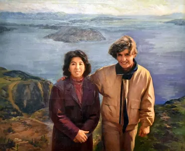 Личную коллекцию Бабасары Аннамурадова и Абат Мухадовой показали в Ашхабаде 