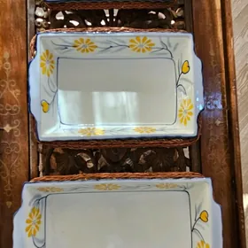 KASPIY FARFOR TARELKA 1975y.