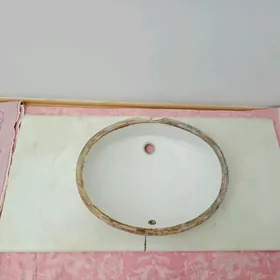 мрамор умывальник