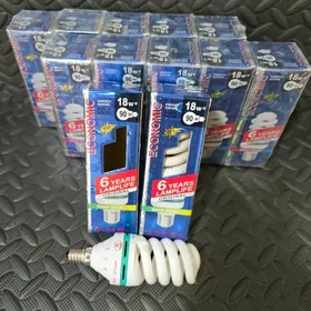 Лампочки 18 W, патрон Е14