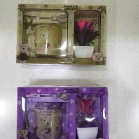 посуда, тарелки, рюмки, баллон