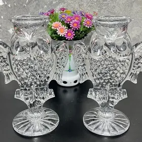 Подсвечники хрусталь