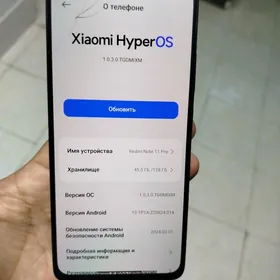 Redmi not 11pro 8/128