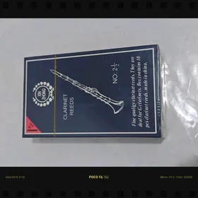 Klarnet trost gamyş  2.5  we 3