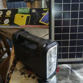 аккумулятор, фонарь и зарядное