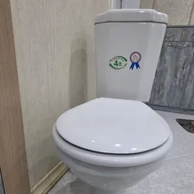 Унитаз 2 саны,1 раковина