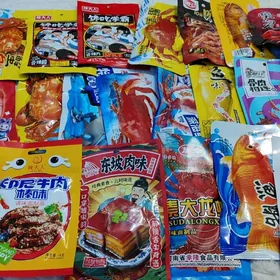 Лотяо китайские снеки 23 штуки