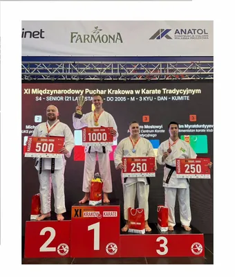 Karate boýunça türkmen türgenleri Krakow kubogynda baýrakly orunlary eýeledi