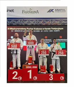 Karate boýunça türkmen türgenleri Krakow kubogynda baýrakly orunlary eýeledi
