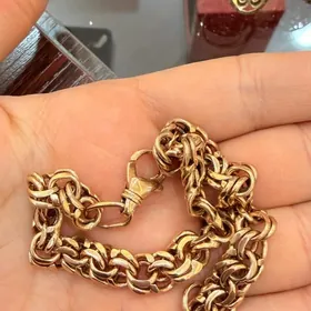 gyzyl koordinal braslet золото