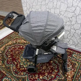 б/у коляска лето -зима