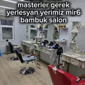 Bambuk salona isgar gerek