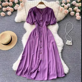 Шёлковое платье