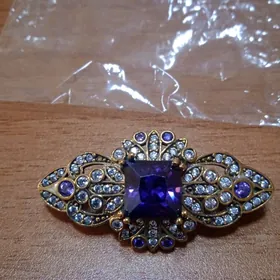 Kümüş hurrem broşkalar