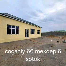 çoganly 6 sotok satlyk jaÿ