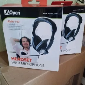 Наушники+микрофон AMH-140