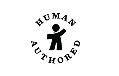 Britaniýaly ýazyjylar emeli aň ulanylman ýazylan kitaplar üçin ýörite logotip döretdi