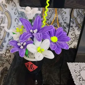 gorşokly , sumkaly guller