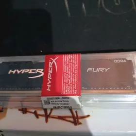ram ddr4 8gb hyperx fury