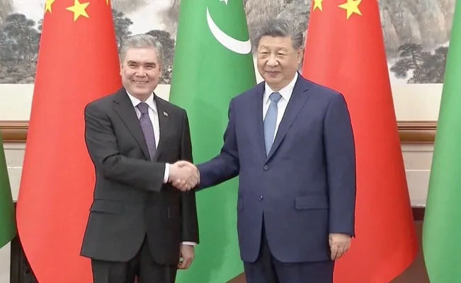 В Китае состоялась встреча Гурбангулы Бердымухамедова и Си Цзиньпина