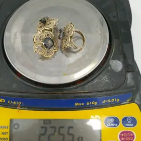 Gulakalka kamplekt  gyzyl