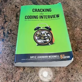 Kitap Cracking the Coding Interview