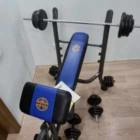 Лежак,Штанга,Гантели,Stanga st