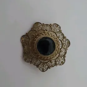 Kümüş Broşka Ýûzûk Syrga