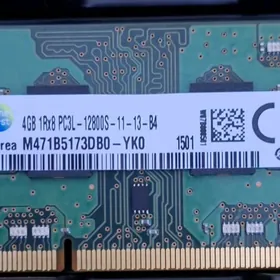 DDR3L 4 GB память для ноутбука