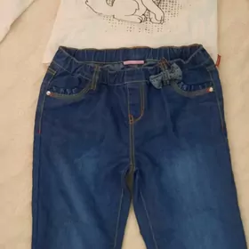джинсы детские
