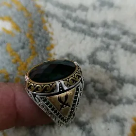 кольцо серебро