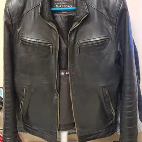 Куртка кожа Marlboro