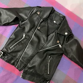 кожаная куртка,детская