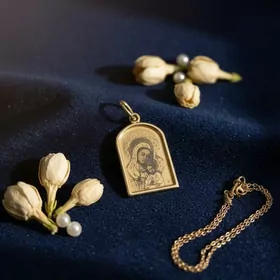 Золото 585 пр. кулон