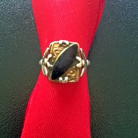 Кольцо серебряное старинное